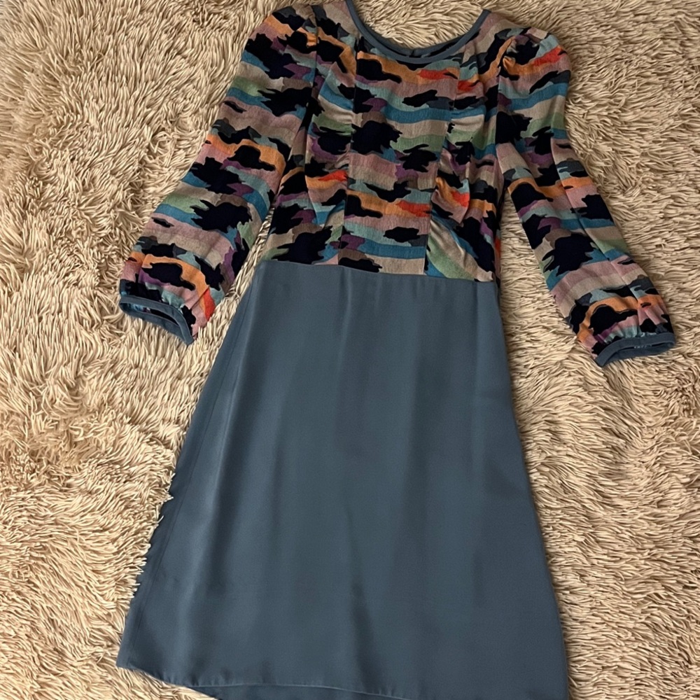 Marc Jacobs Multicolor Patterned Midi Dress